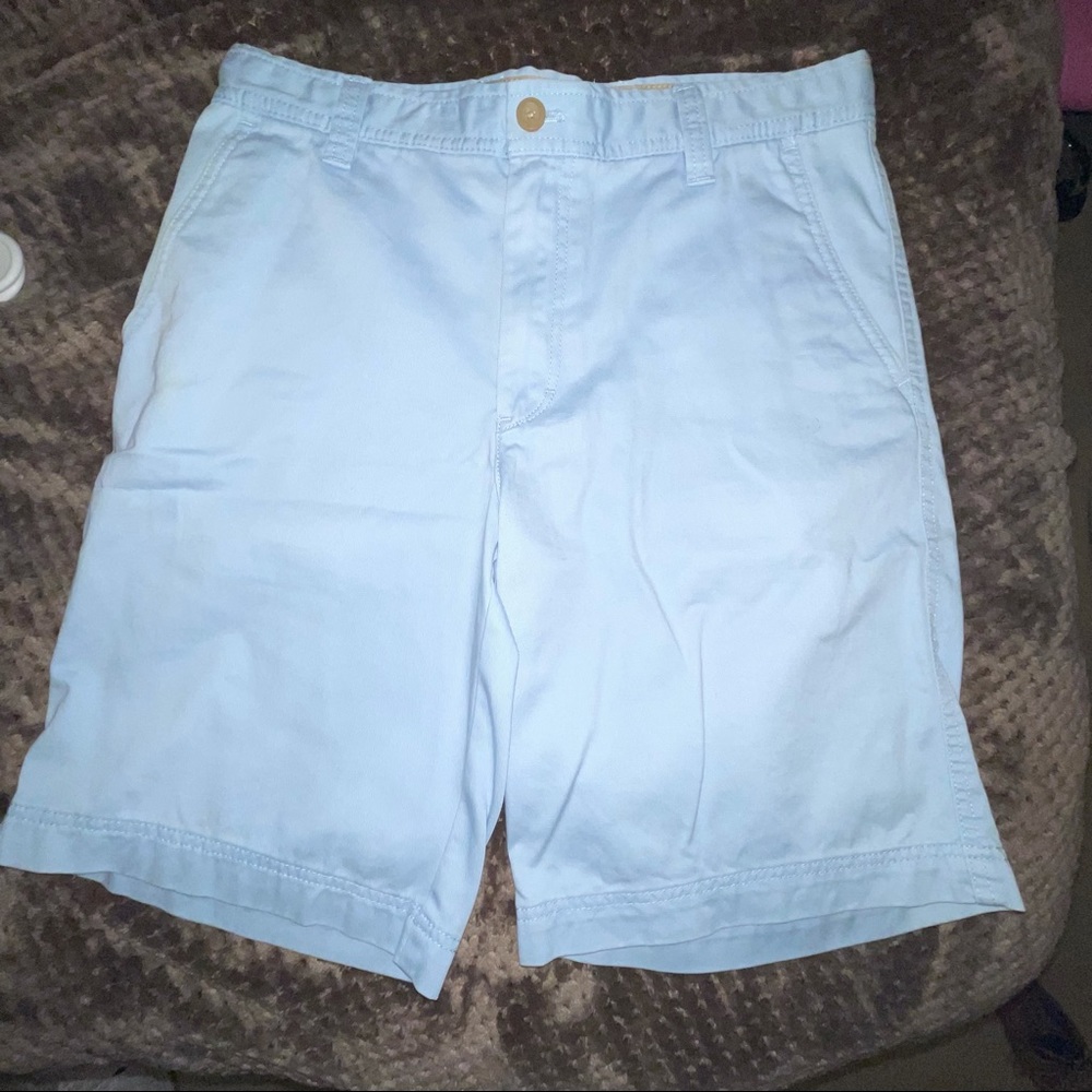 IZOD baby blue Saltwater Shorts